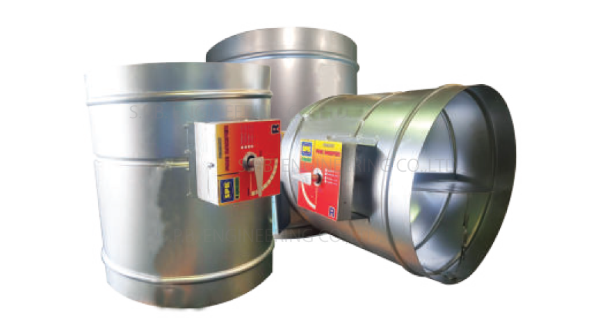 ROUND-FIRE-DAMPER